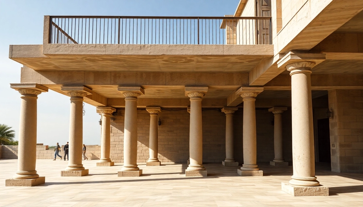 Legary pod taras jaki rozstaw