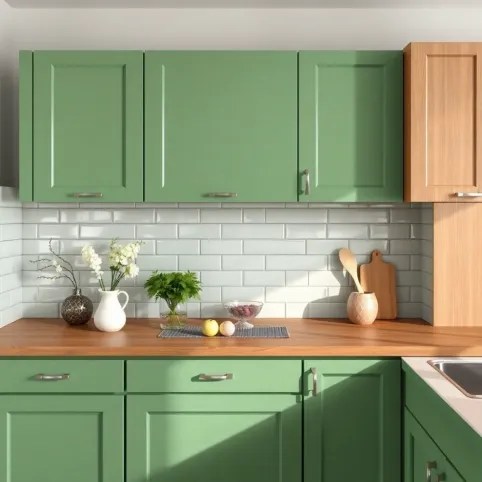 Jaki Kolor Blatu Do Zielonych Mebli Kuchennych