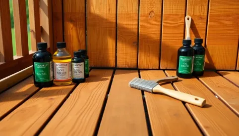 Jaki olej do tarasu sosnowego