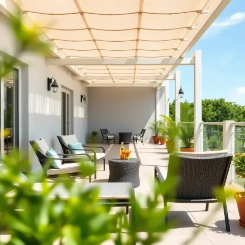 jakie meble na niezadaszony taras